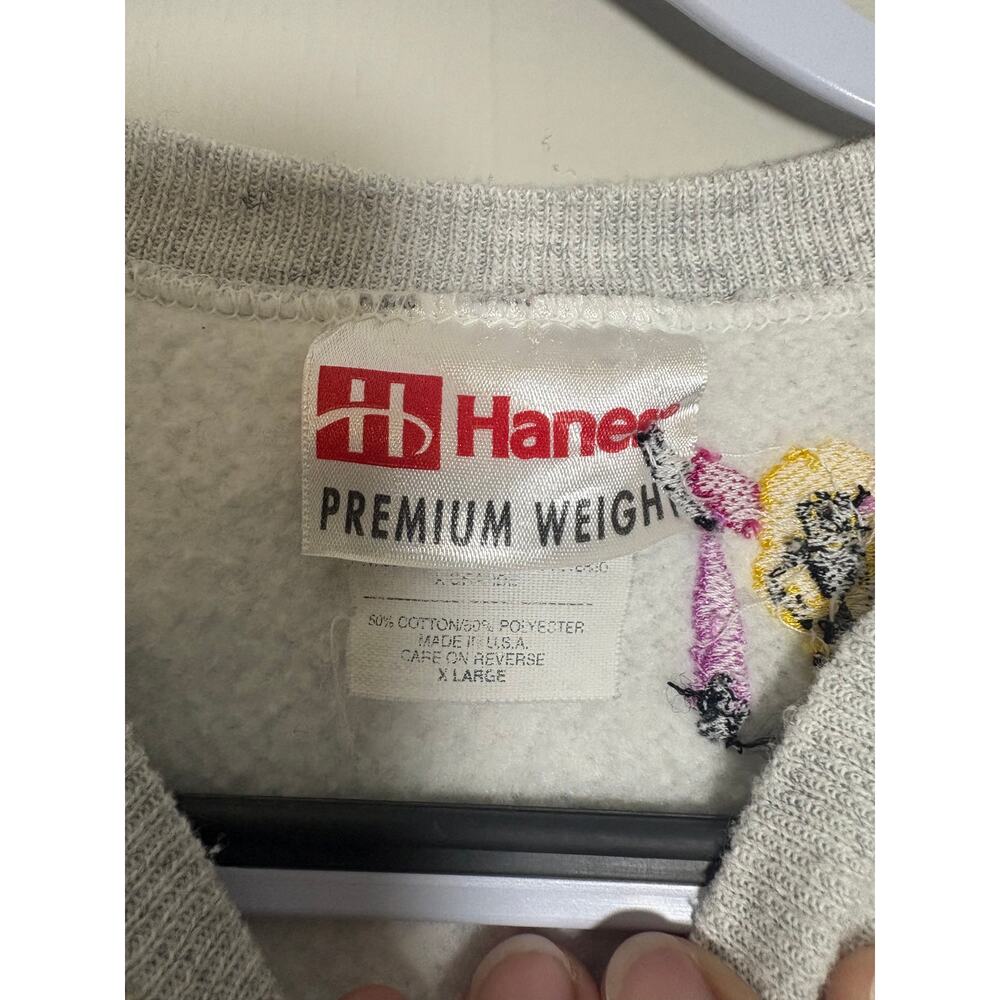 Hanes Premium Weight XL Embroidered Southwestern Native Crewneck - Picture 3 of 9